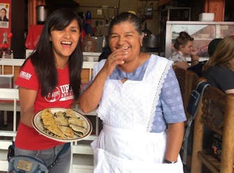 Visita guiada aos segredos do mercado da Cidade do México e aula de culinária